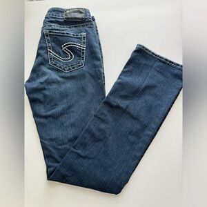 Silver Jeans Co High Rise Boot Cut Jean size 26/33